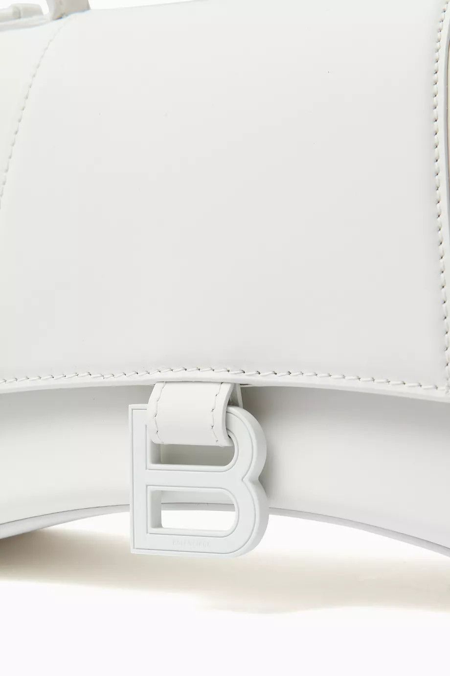 Balenciaga o1mt1gz0125 Size: OS / Hourglass Small Handbag in White Size ONE SIZE - 6 Thumbnail