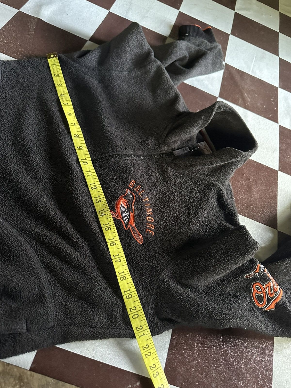 MLB × Vintage Baltimore major league baseball fleece jacket Size US L / EU 52-54 / 3 - 7 Thumbnail