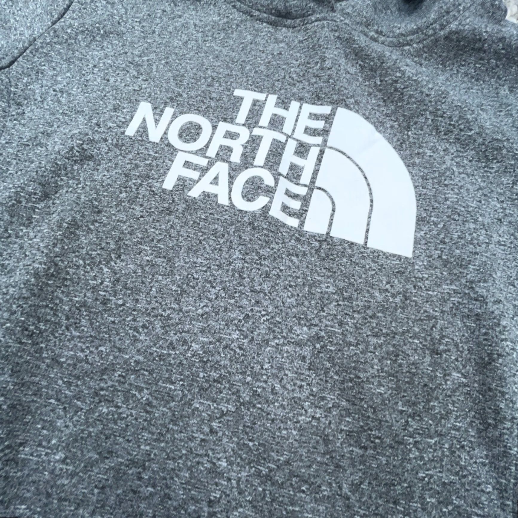 The North Face The North Face Hoodie Women Small Gray White Sweatshirt Sweater Logo Pullover Casual Activewear Modern Outdoors Womens Size S / US 4 / IT 40 - 3 Thumbnail
