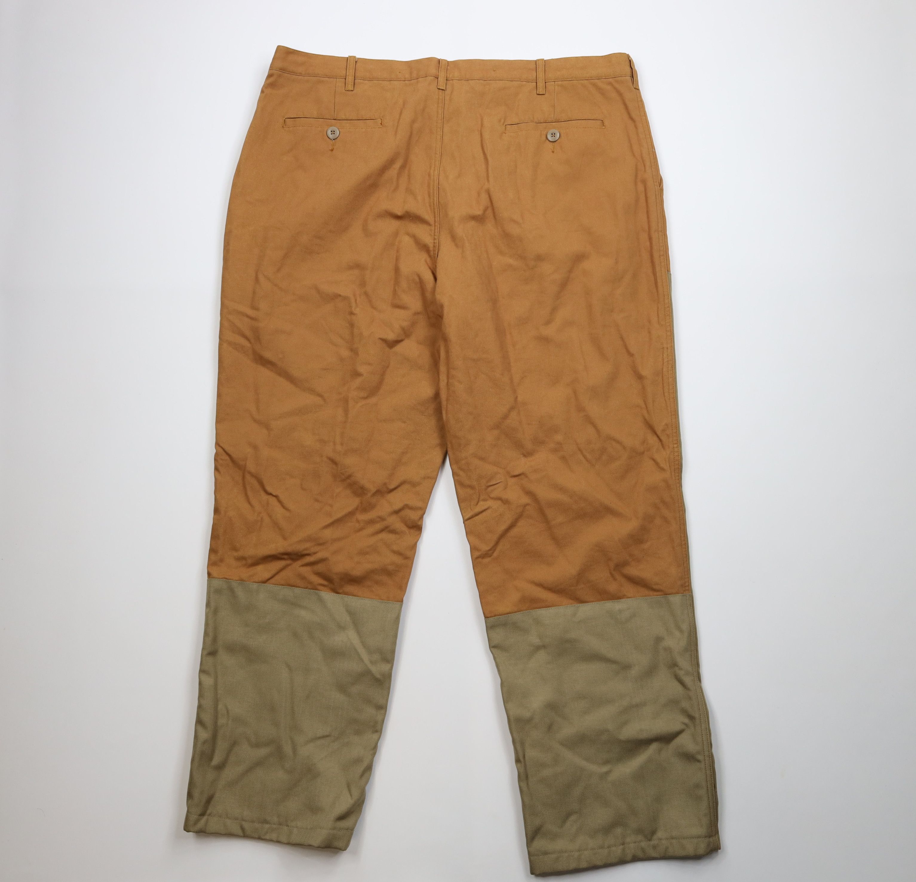 Cabelas Vintage 90s Cabelas Cloth Lined Hunting Field Brush Pants Size US 44 / EU 60 - 9 Thumbnail