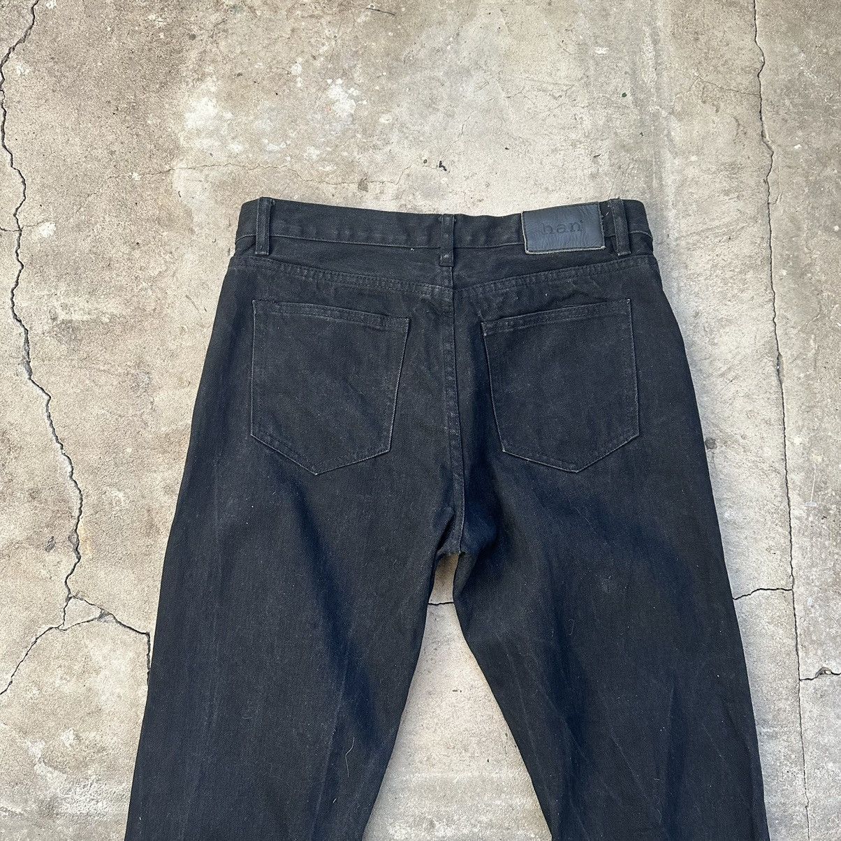 Han Kjobenhavn HAN Kjobenhavn Selvedge regular fit Japan Black Denim Size US 31 - 10 Thumbnail