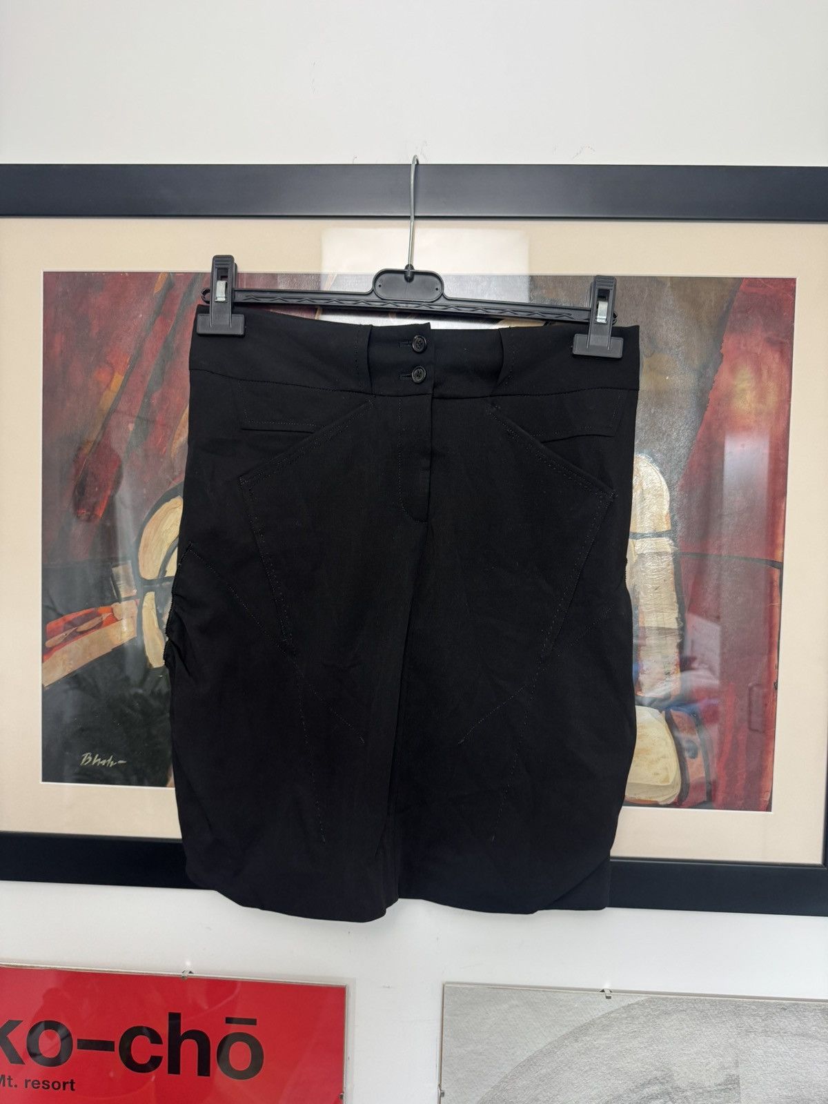 Marithe + Francois Girbaud Vintage avant garde designer Marithe Francois Girbaud Skirt Size 27" / US 4 / IT 40 - 1 Thumbnail