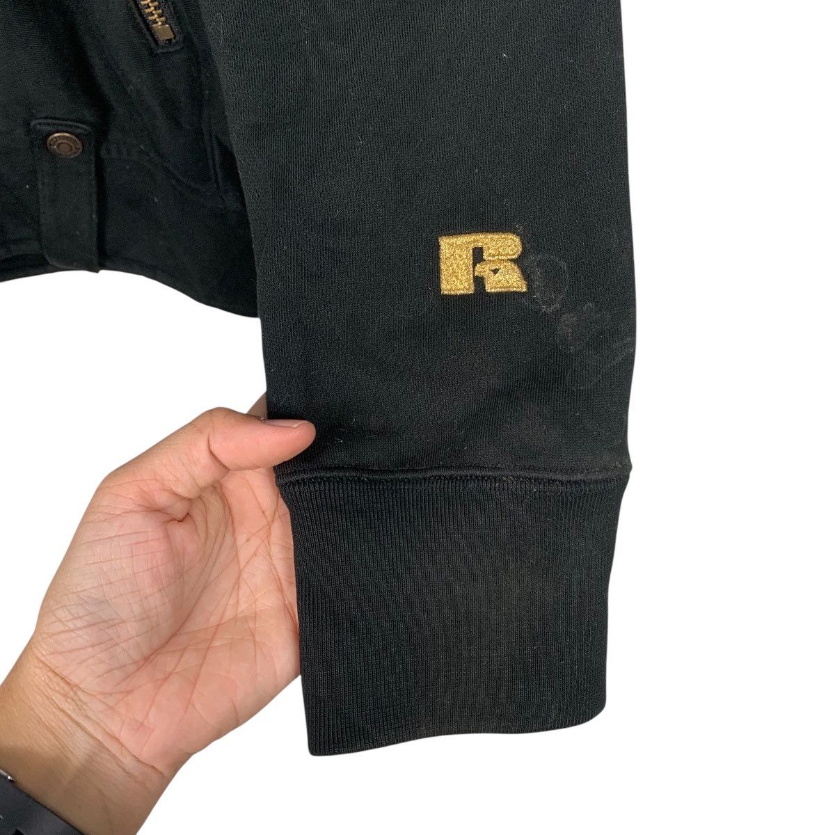 BIGI Russell Athletic x Men's Bigi Double Colar Sweater Jacket Size US M / EU 48-50 / 2 - 14 Thumbnail