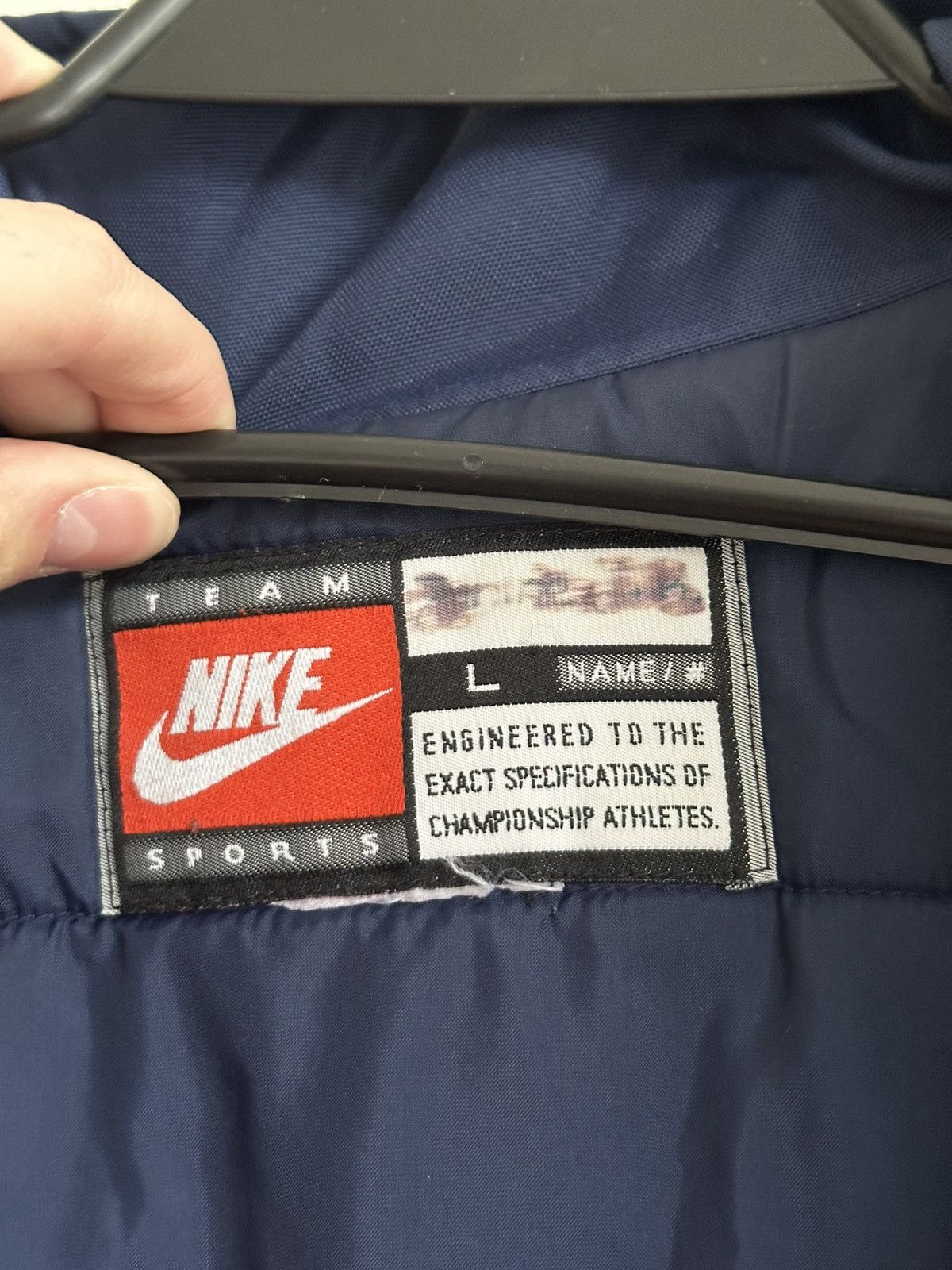 Nike Nike Vintage North Carolina Down Puffer Jacket Mens L NCAA Size US L / EU 52-54 / 3 - 9 Thumbnail