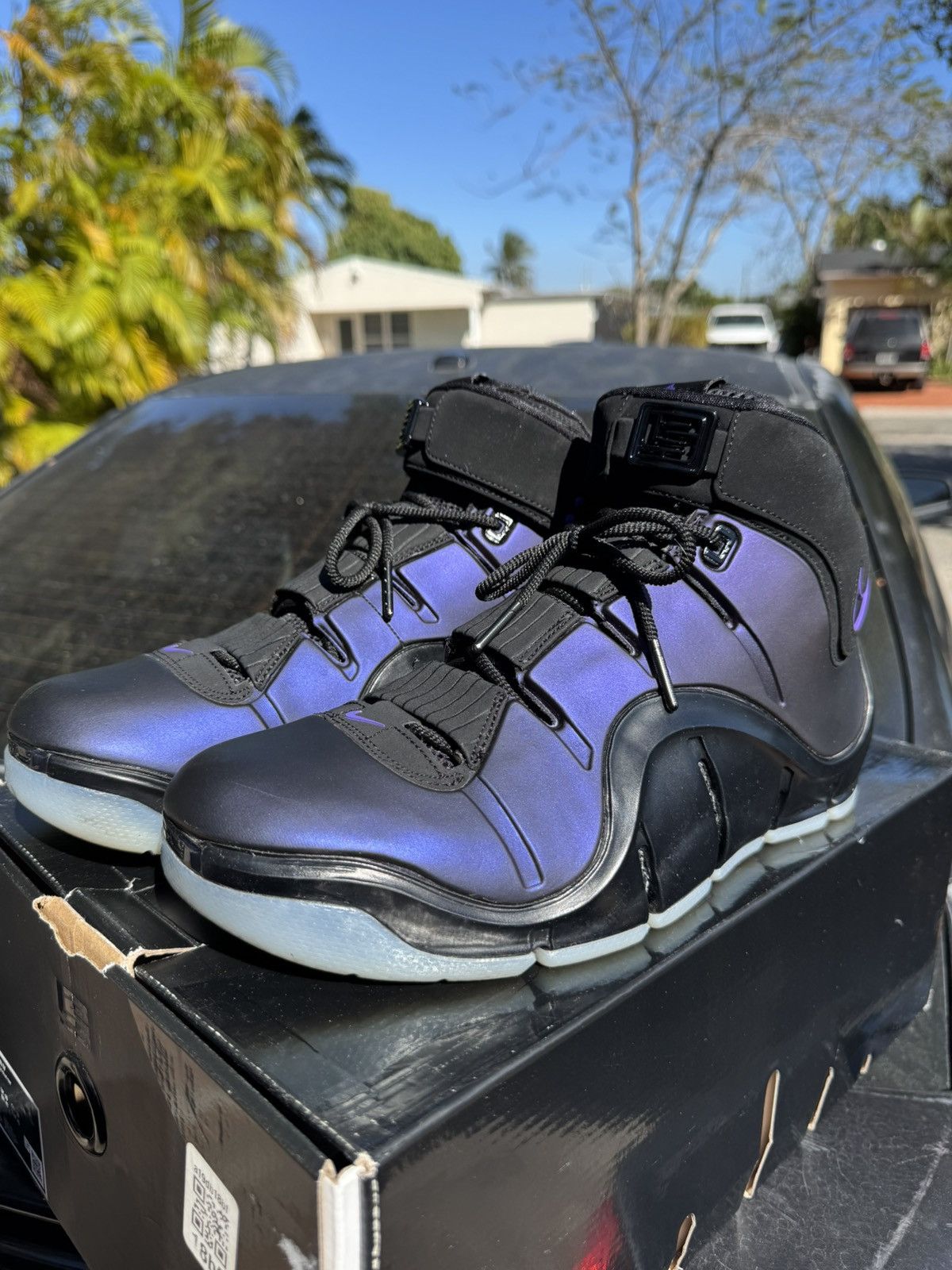 Nike Lebron IV 'Eggplant' Size US 11 / EU 44 - 1 Thumbnail