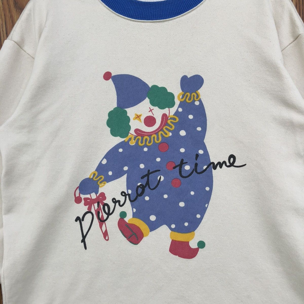 Vintage Vintage Clown Shirt Pullover Retro Sleeve Size US M / EU 48-50 / 2 - 5 Thumbnail