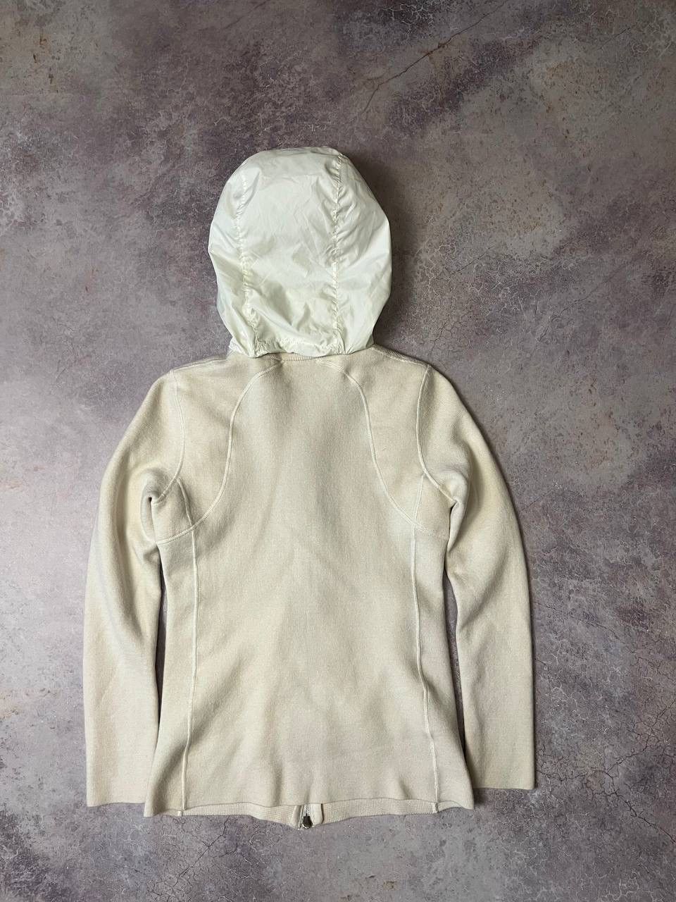 Designer × Prada Prada Zip-Hoodie Sweater Wool 100% Luxury Black Logo Size M / US 6-8 / IT 42-44 - 2 Thumbnail
