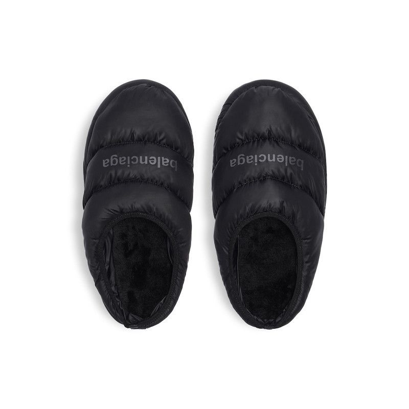 Balenciaga o1bcso1str0426 Alaska Slippers in Black Size US 7 / EU 40 - 6 Thumbnail
