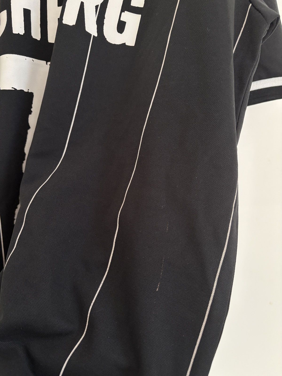 Vintage Jack Daniels Lynchburg Pinstripes Soccer Jersey Size US XL / EU 56 / 4 - 7 Thumbnail