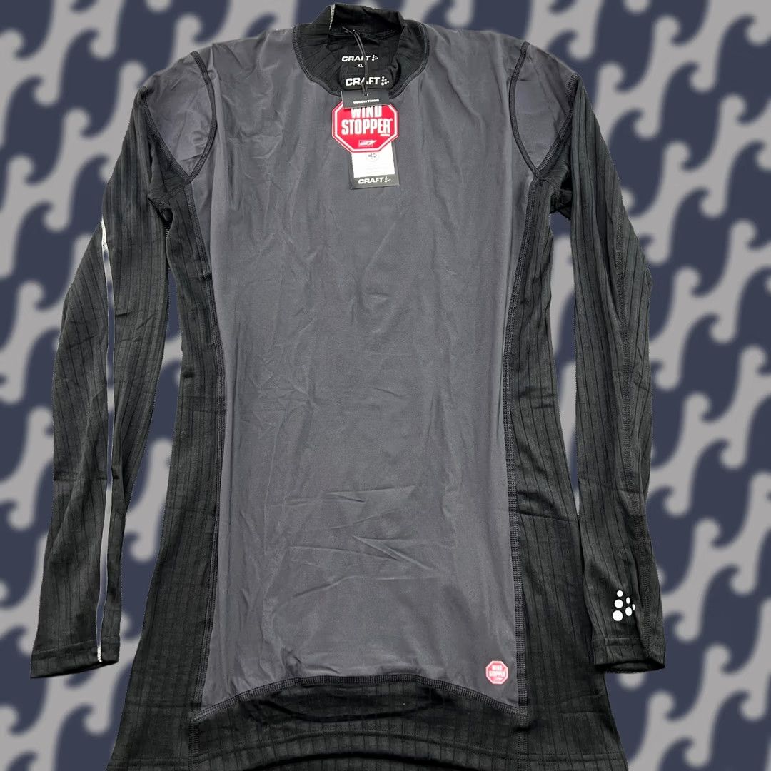 Layer 8 CRAFT Womens Base Layer Shirt XL Windstopper Extreme Thermal Ski Sport Outdoor Size XL / US 12-14 / IT 48-50 - 1 Thumbnail