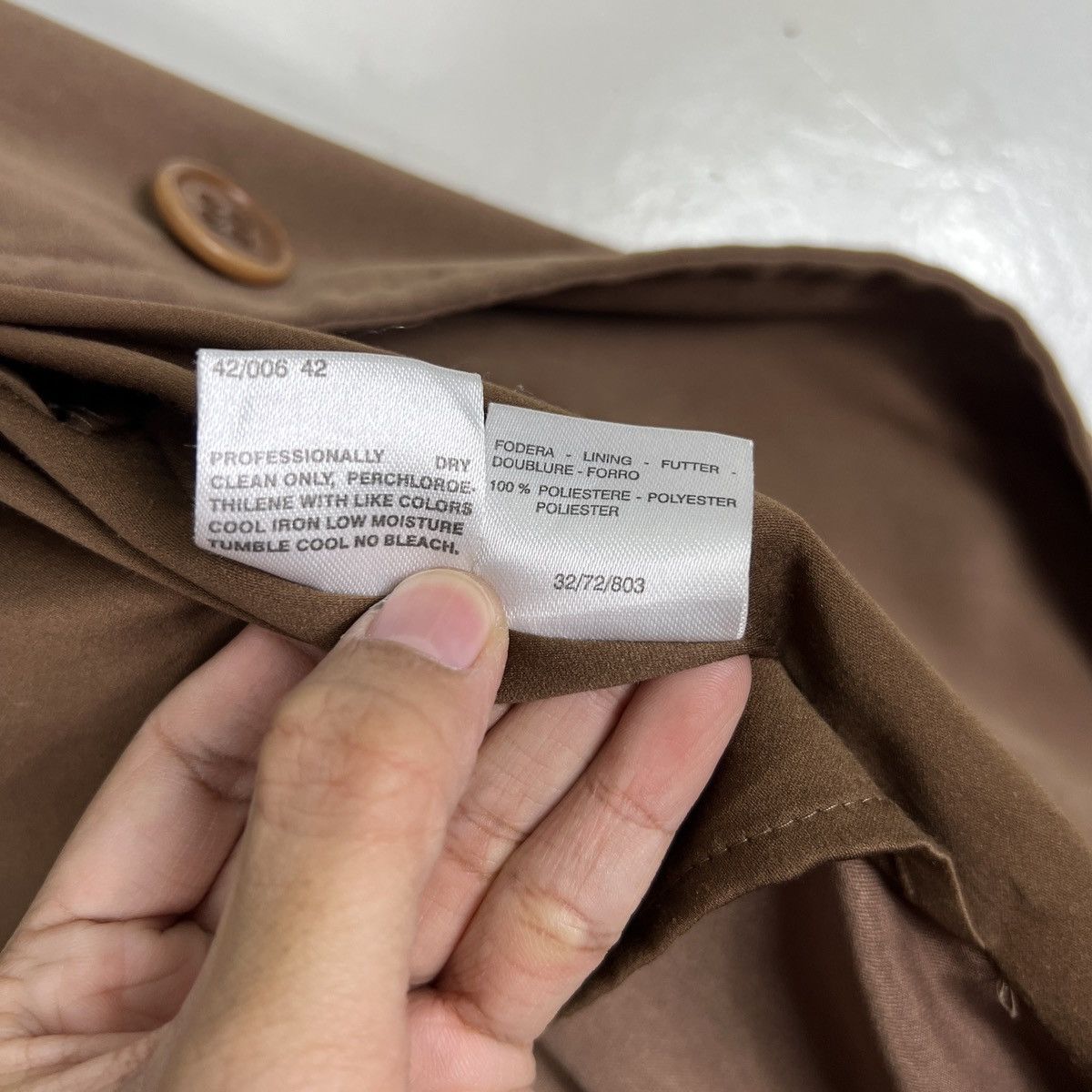 Max Mara 🔥 RICH BROWN MAX MARA OVER COATS MADE IN ITALY Size M / US 6-8 / IT 42-44 - 16 Thumbnail