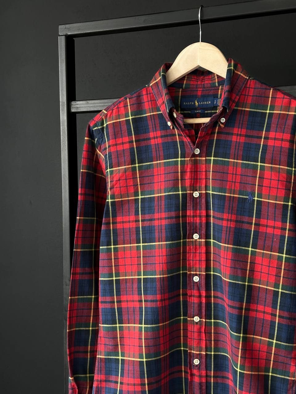 Designer × Polo Ralph Lauren × Ralph Lauren Polo Ralph Lauren Luxury Oxford Check SHIRT Size US S / EU 44-46 / 1 - 3 Thumbnail