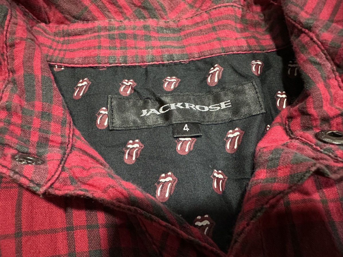 Hysteric Glamour 🔥Sick Y2K Jackrose x The Rolling Stones Shirt Western Punk Size US M / EU 48-50 / 2 - 8 Thumbnail