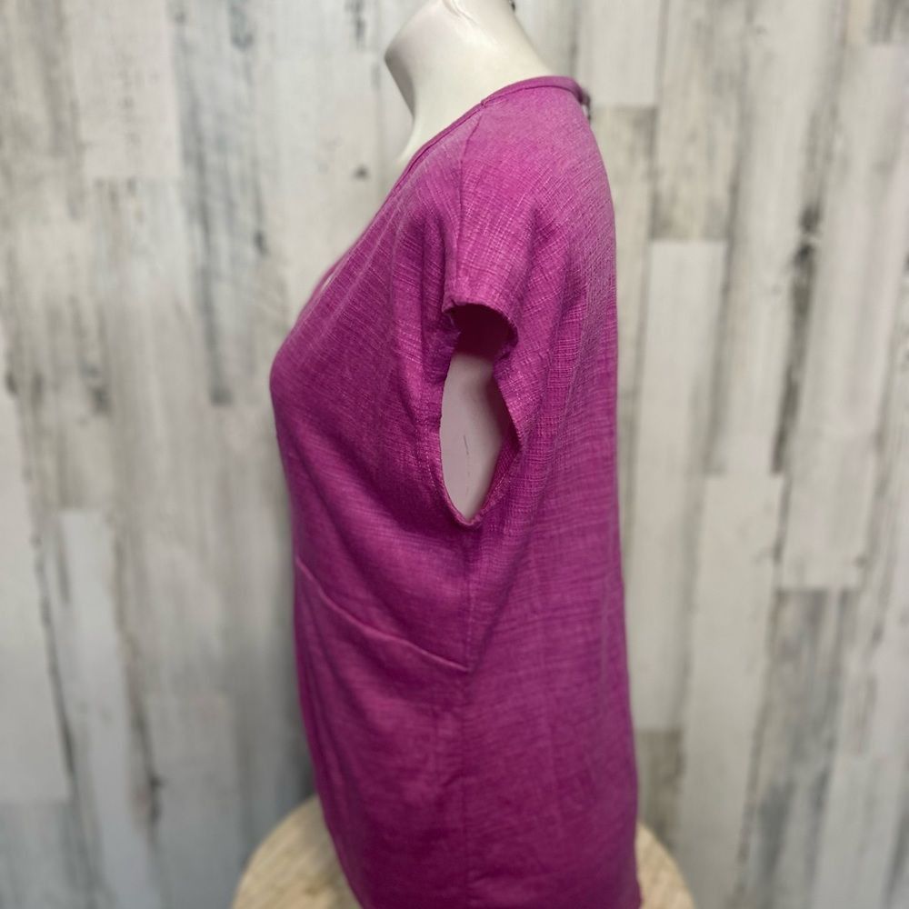Other Jane + Delancy Purple Twist Front V-Neck Short Sleeve Top Si Size S / US 4 / IT 40 - 5 Thumbnail