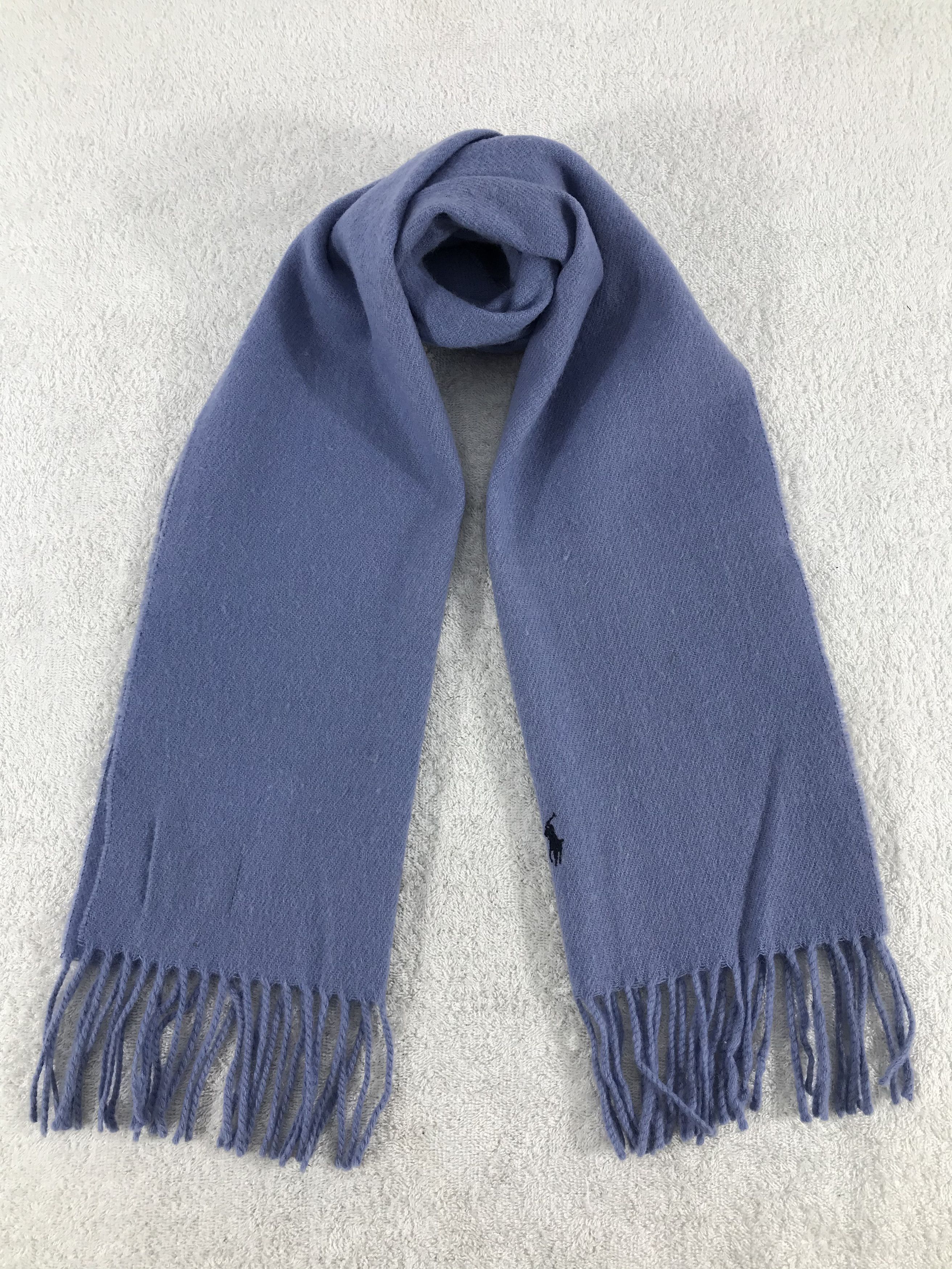 Polo Ralph Lauren × Vintage Polo Ralph Lauren Scarf / Muffler / Neckwear - WW1533 Size ONE SIZE - 1 Thumbnail