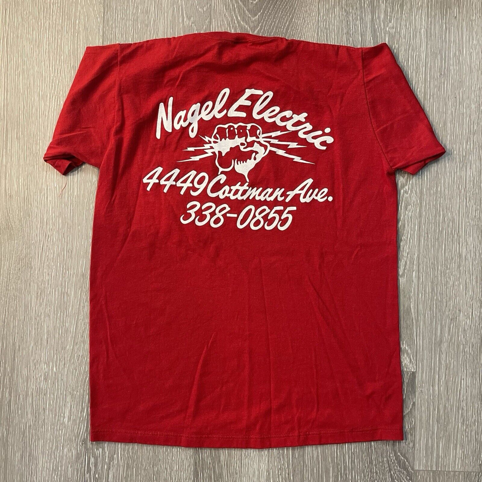 Jerzees Vtg TShirt Jerzees Nagel Electric Philadelphia Philly M 5050 Size US M / EU 48-50 / 2 - 9 Thumbnail