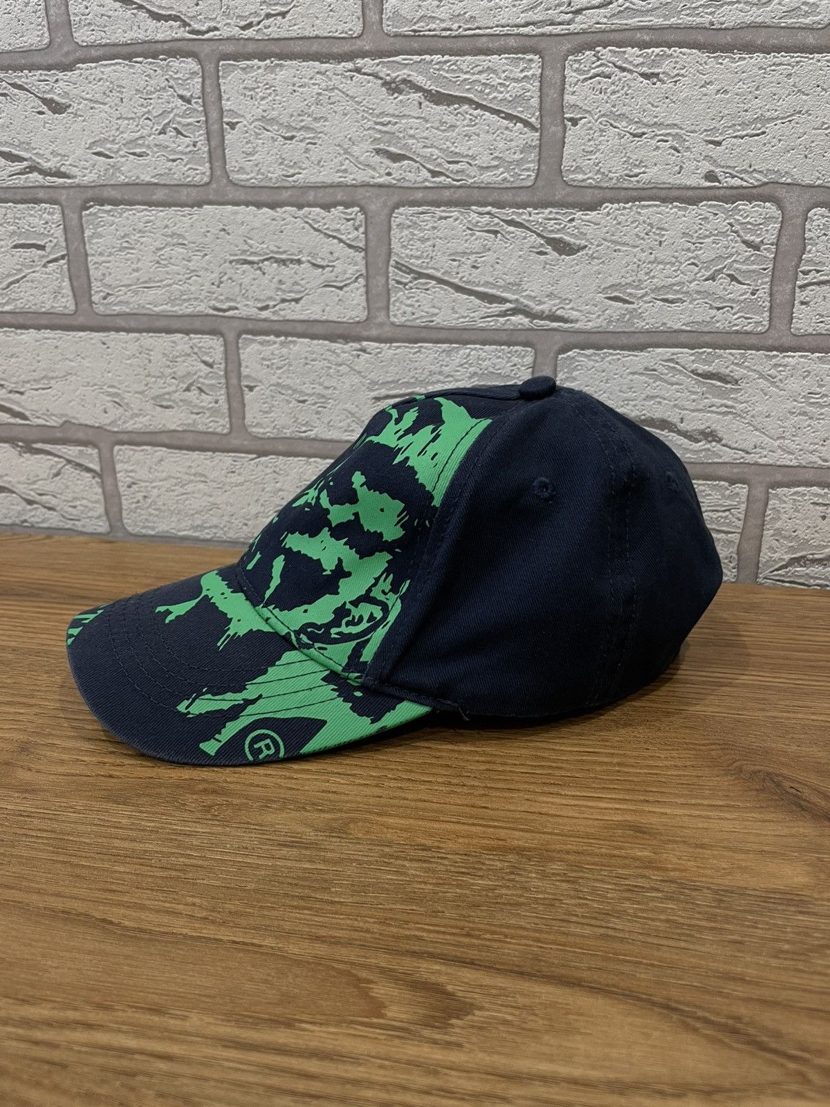 Diesel Diesel Only The Brave Navy Blue kids Teenage Hat Cap Size ONE SIZE - 3 Thumbnail