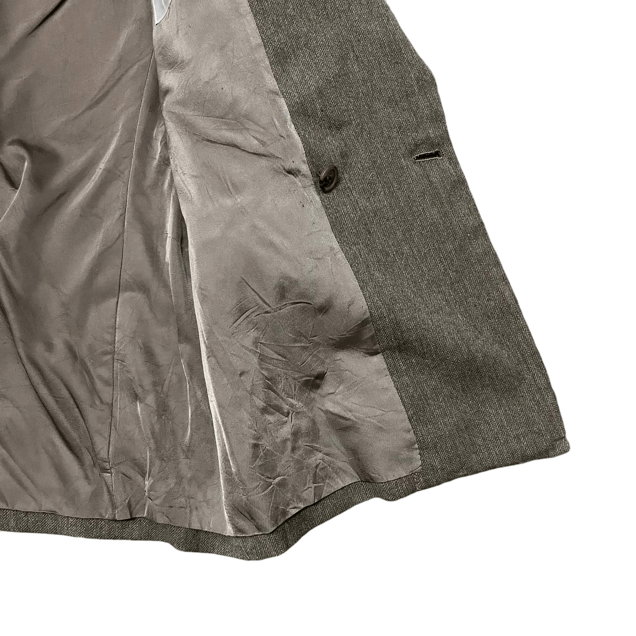 Yohji Yamamoto Vintage Y's for Men Yohji Yamamoto Wool Coat Size US L / EU 52-54 / 3 - 7 Thumbnail