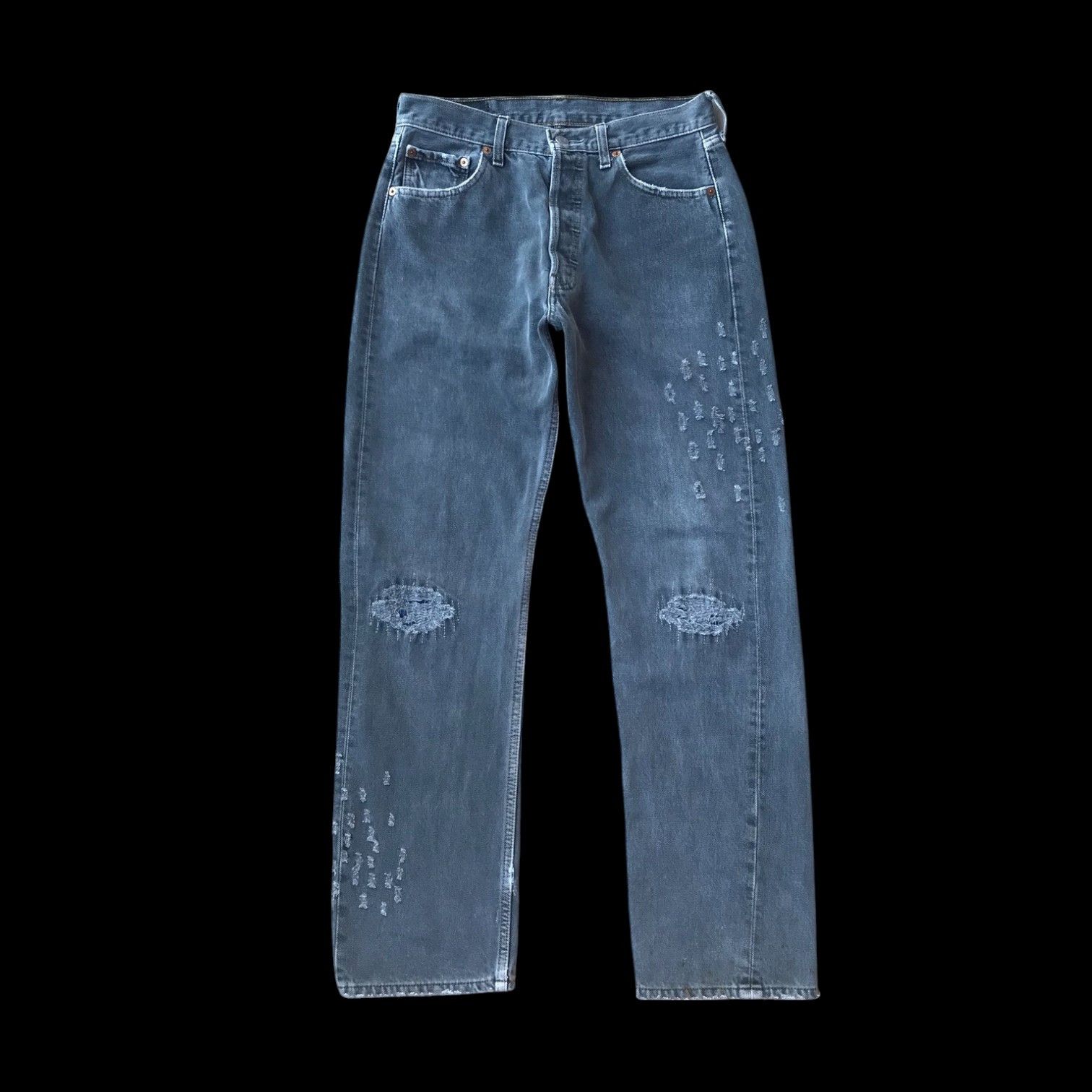 Levi's RARE Vintage Levis 501 BULLETMARK dirty FADED distressed Size US 29 - 1 Thumbnail