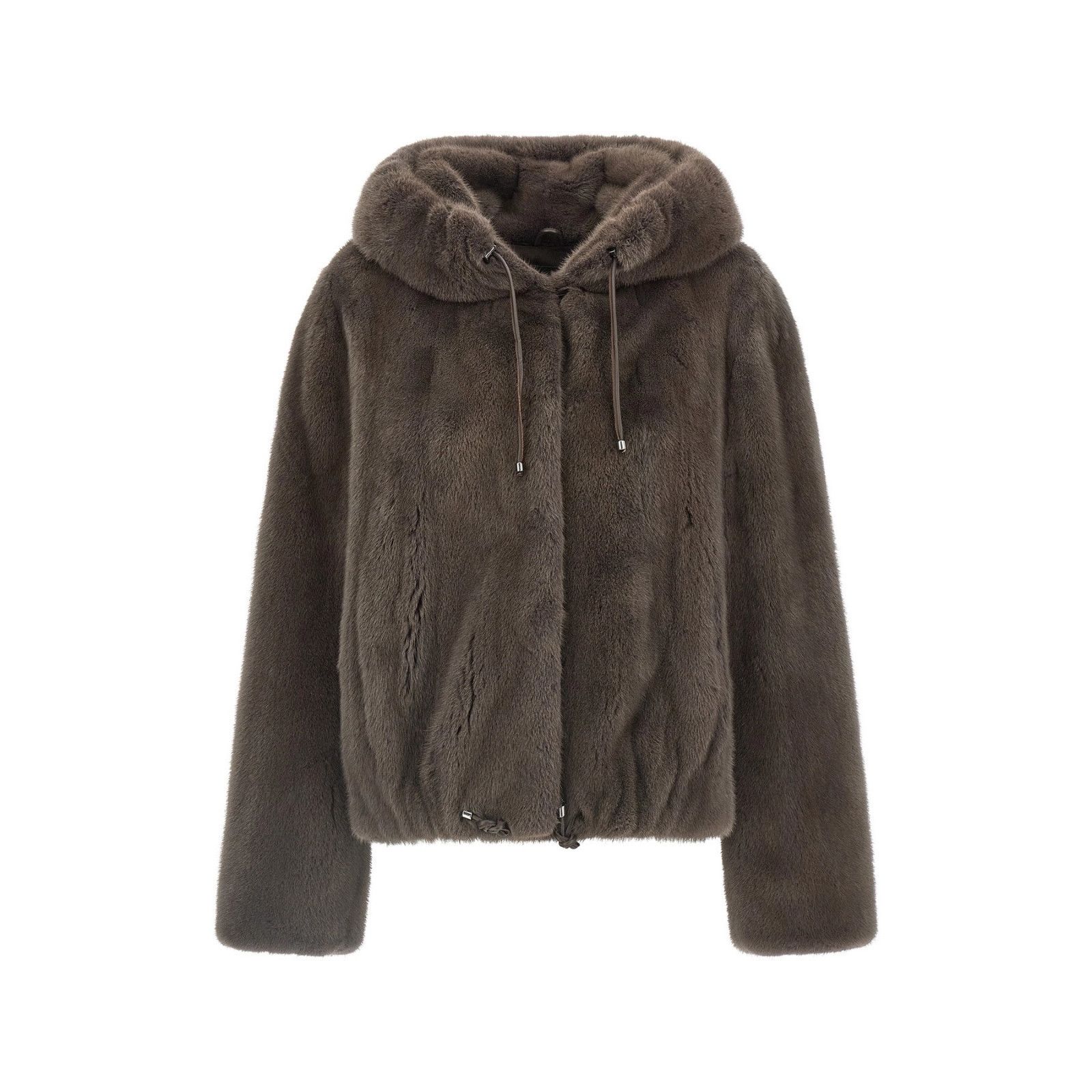 Simonetta Ravizza SIMONETTA RAVIZZA Barry Brown Jacket New & Authentic (Women' Size ONE SIZE - 1 Thumbnail
