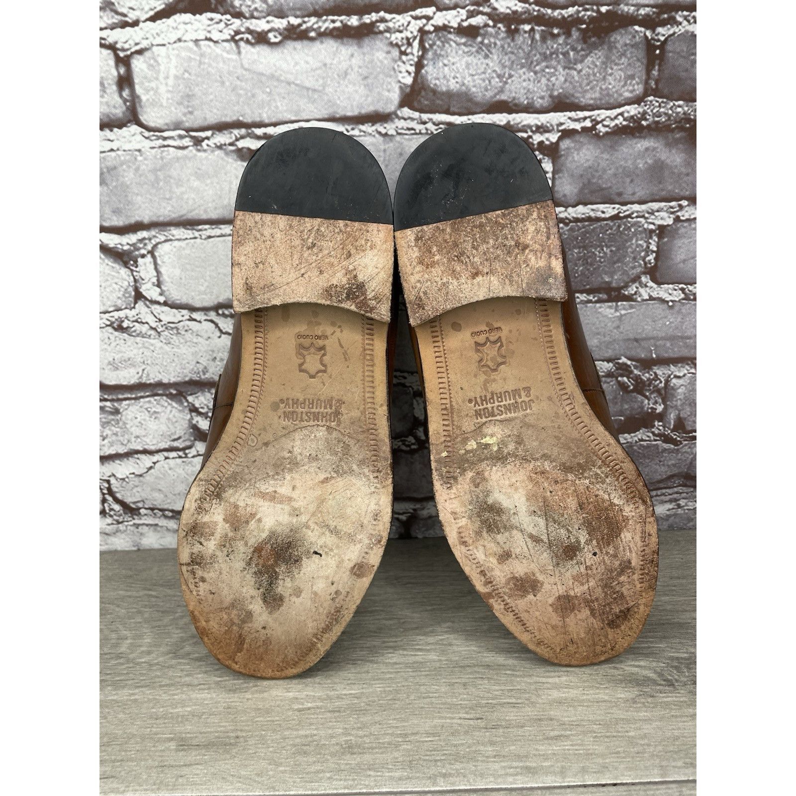 Johnston & Murphy Johnston & Murphy Brown Leather Tassel Loafers Dress Shoes M Size US 11.5 / EU 44-45 - 21 Thumbnail