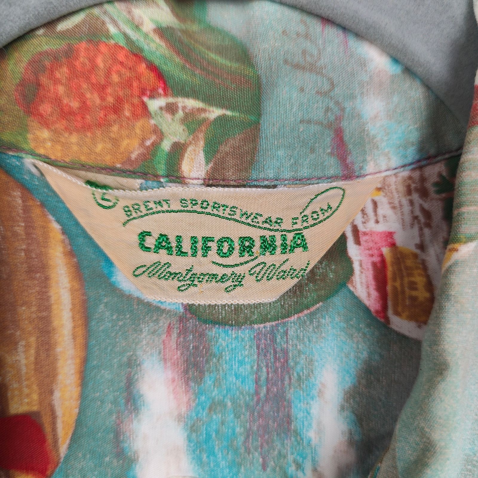 Other Vintage 40s 50s Brent Sportswear Hawaiian Rayon Shirt Size US L / EU 52-54 / 3 - 4 Thumbnail
