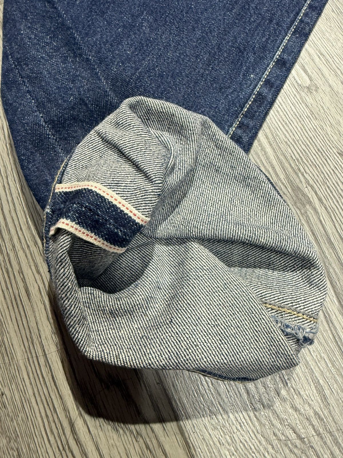 Japanese Brand 90’s JAPANESE RARE POCKET LOGO RETRO Y2K VINTAGE DENIM PANTS Size US 28 / EU 44 - 5 Thumbnail