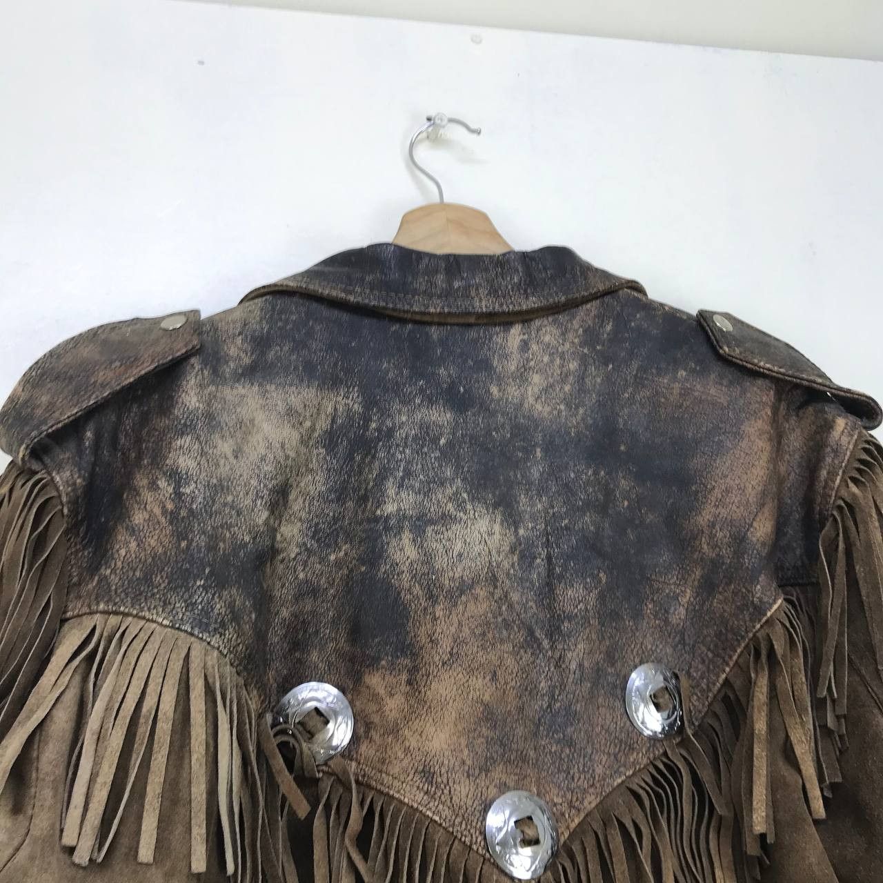Cowboy Equipment × Vintage Rare🔥Force Leatherwear Cowboys Double Collar Leather Jacket Size US M / EU 48-50 / 2 - 13 Thumbnail