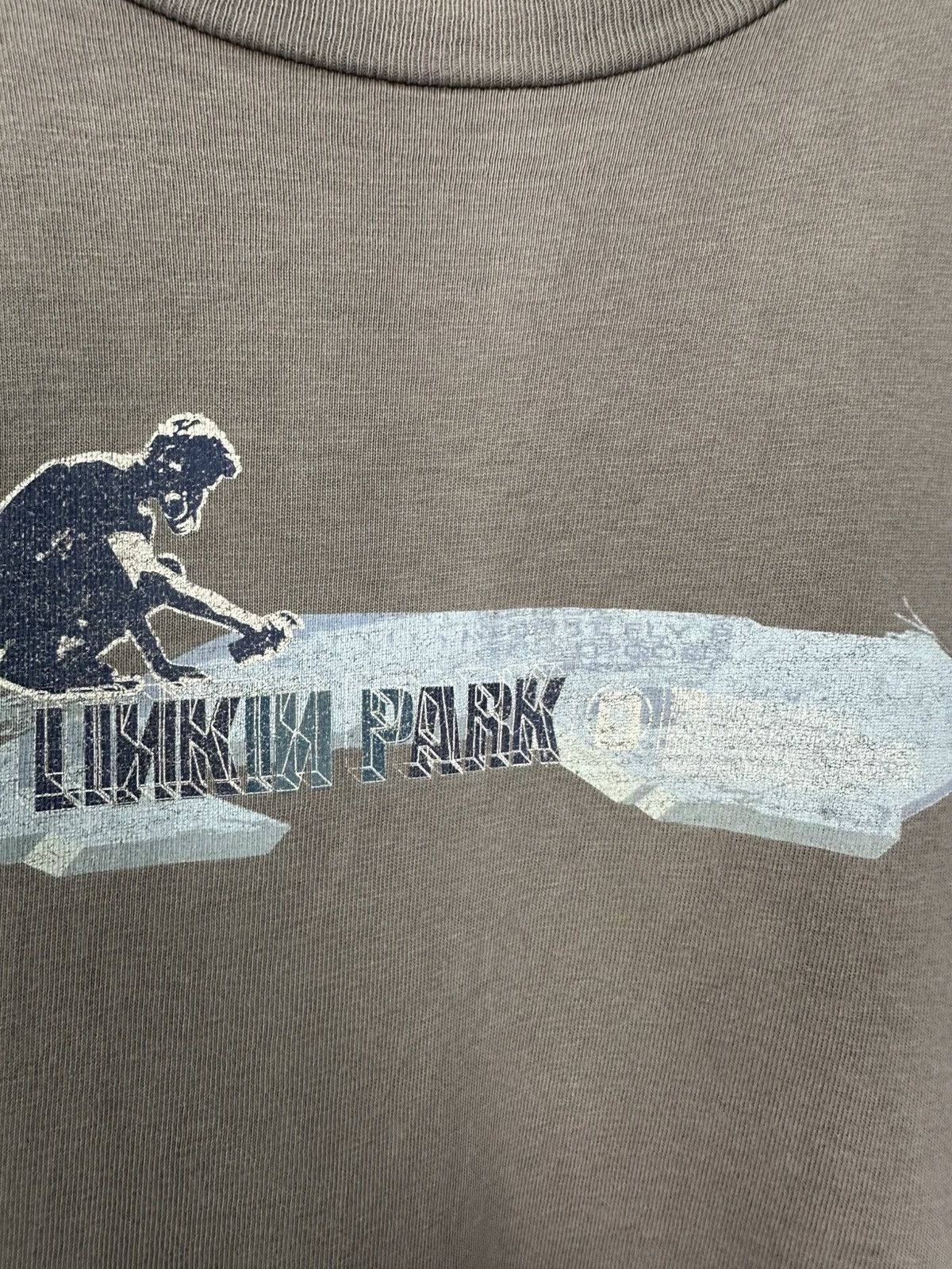 Band Tees Linkin Park Graphic Faded Tshirt A1010 Size US L / EU 52-54 / 3 - 3 Thumbnail