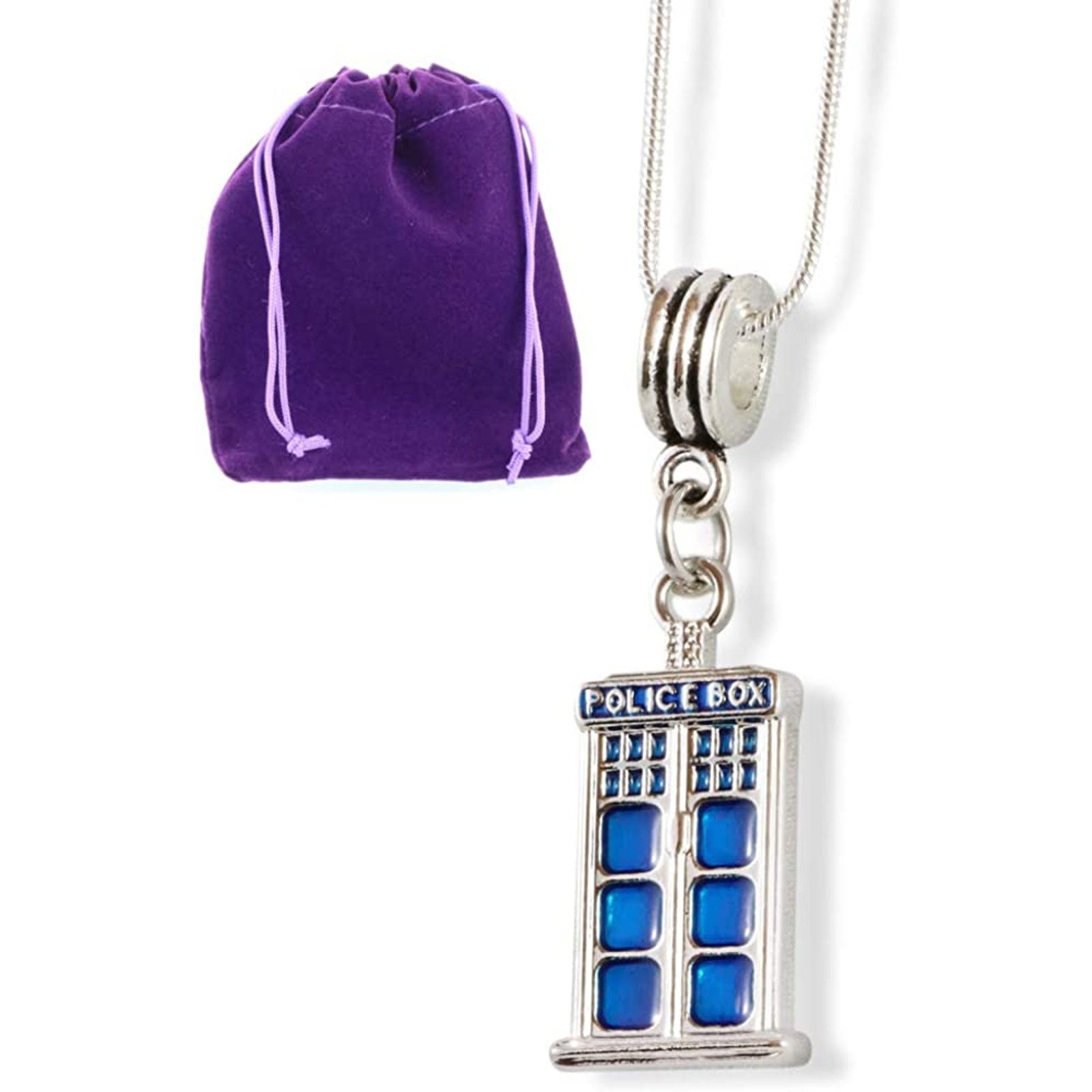 & Other Stories Police Box Necklace Merchandise for the Famous TV Show Size ONE SIZE - 1 Thumbnail