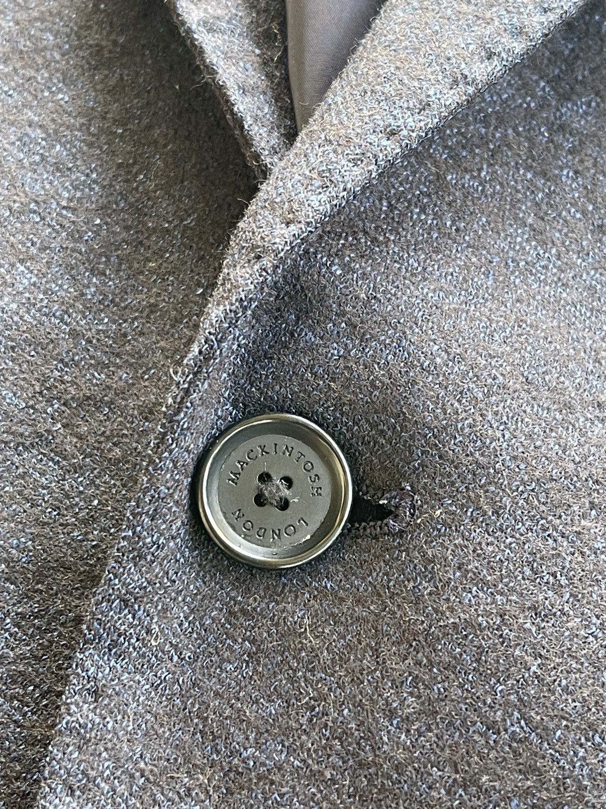 Mackintosh Mackintosh London Wool Blazer Coat Size 40S - 8 Thumbnail