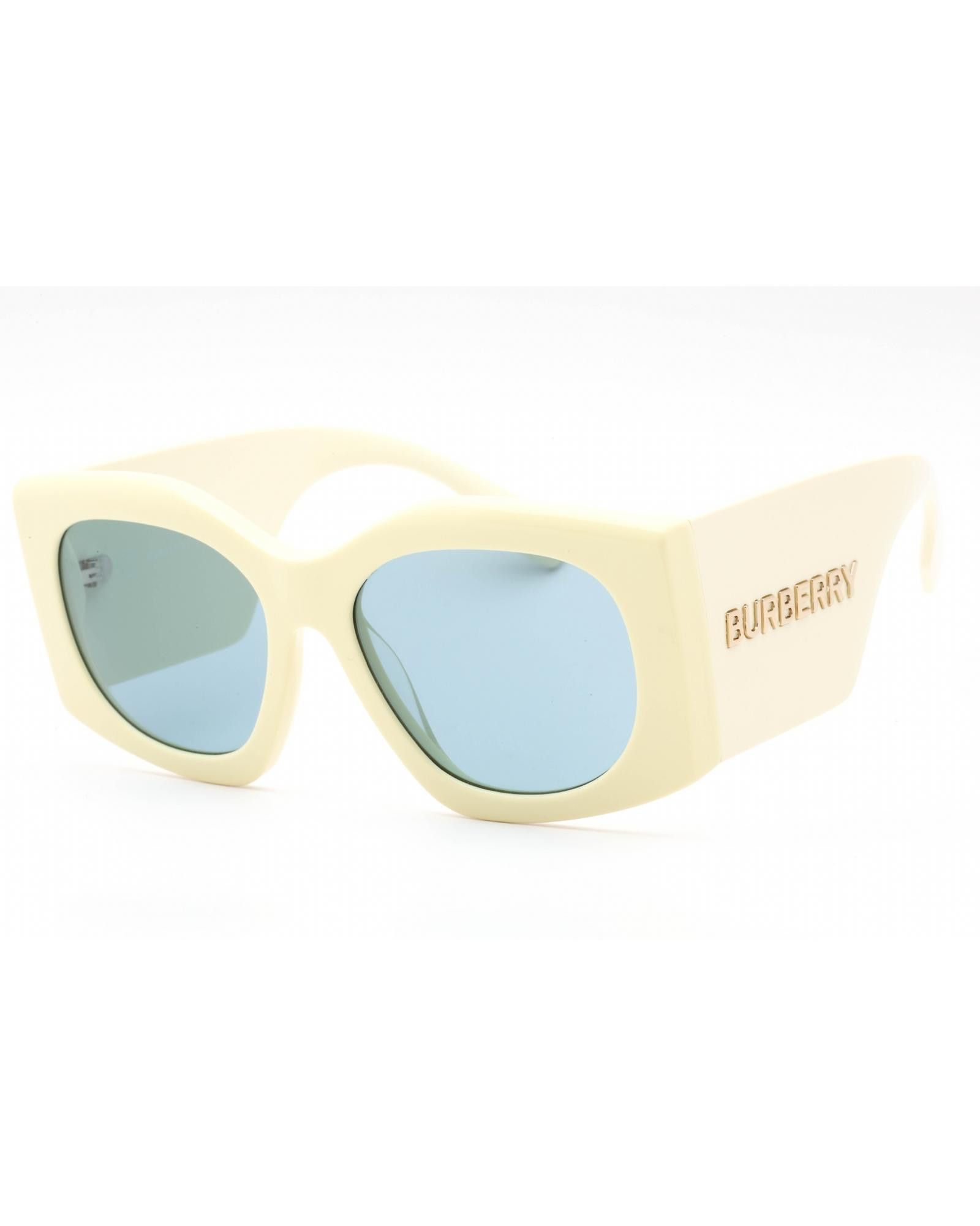 image of Burberry 0Be4388U Sunglasses Yellow / Blue, Women's