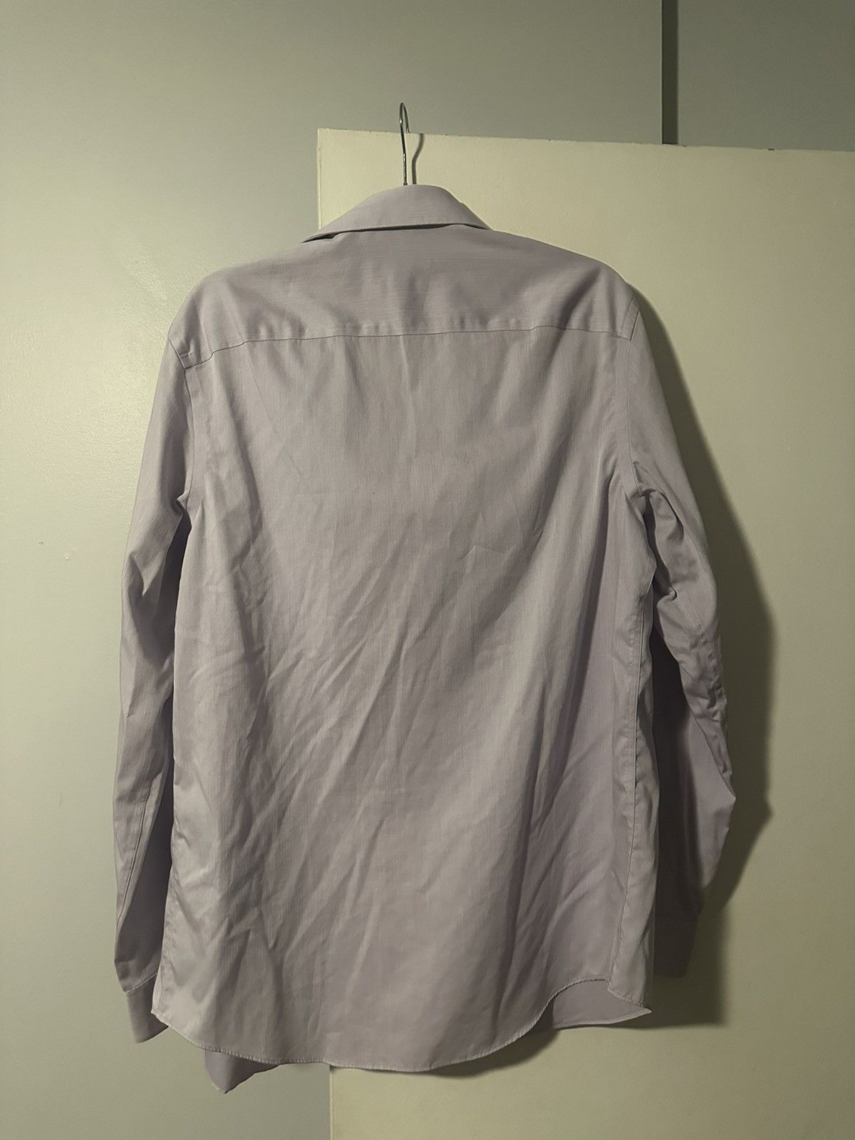 Calvin Klein Men’s Regular Fit Non-Iron Performance Herringbone Size US M / EU 48-50 / 2 - 2 Thumbnail