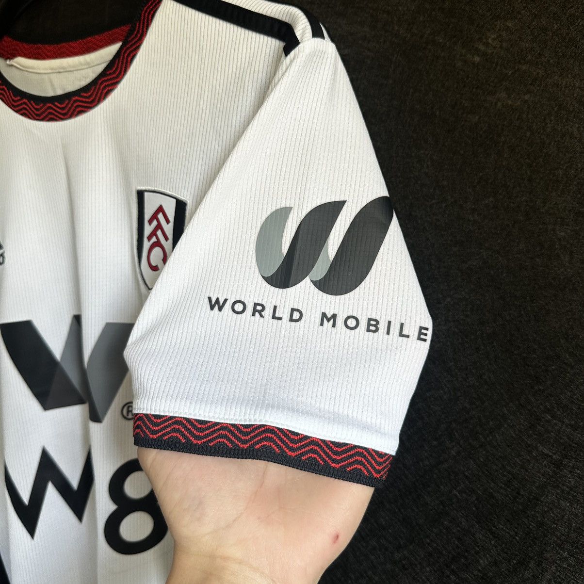 Adidas 2022-23 Fulham Match Worn Home Shirt J.Palhinha #26 Size US S / EU 44-46 / 1 - 4 Thumbnail