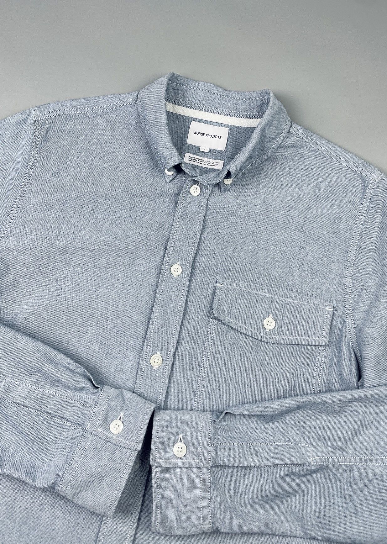 Norse Projects Men NORSE PROJECTS Silas Cordura Tab Series LS Shirt Size M Size US M / EU 48-50 / 2 - 1 Thumbnail