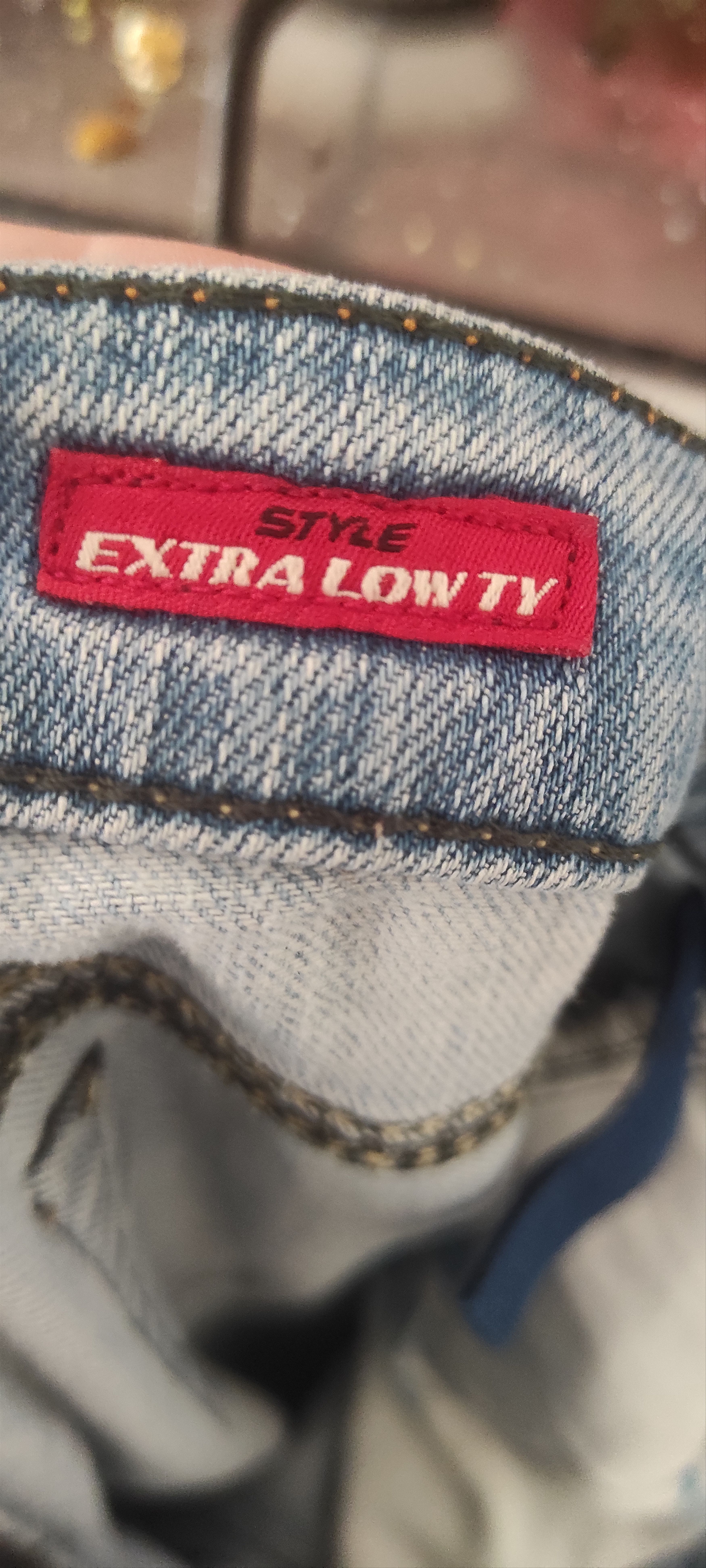 Miss SIxty Vintage Y2K Ultra Low Rise Stretch Bootcut Jeans