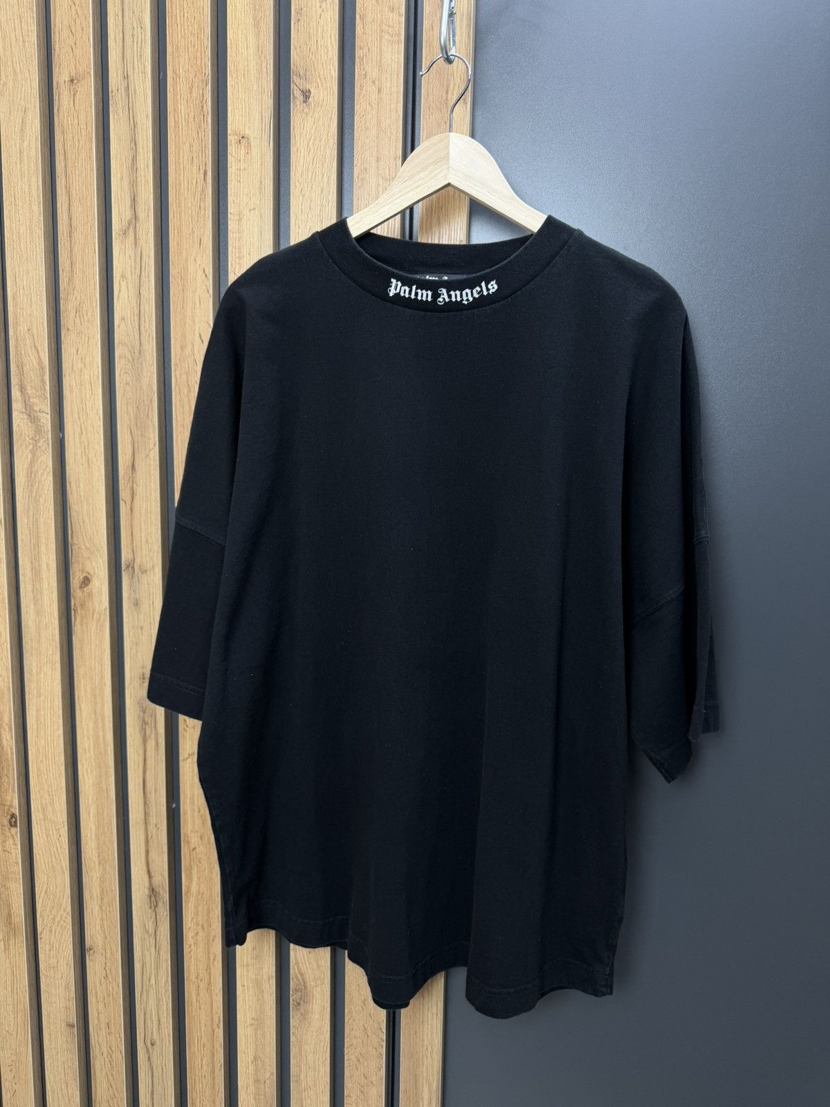 Palm Angels Palm Angels Oversized Back Logo T-Shirt Black Size US XL / EU 56 / 4 - 7 Thumbnail