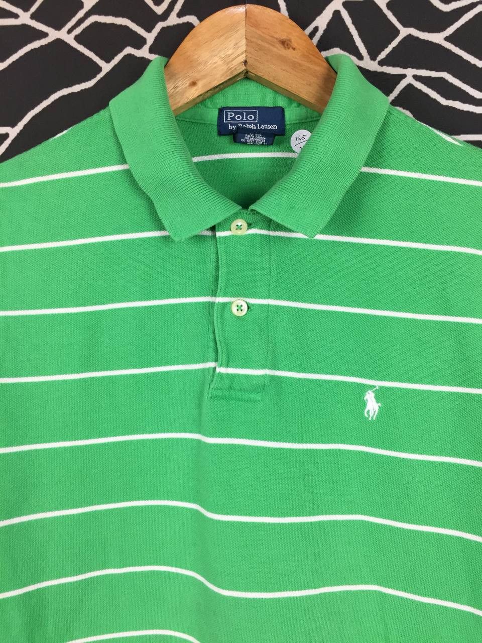 Polo Ralph Lauren Vtg Polo Ralph Lauren Pony Logo Striped Polo Shirt Youth L Size US XS / EU 42 / 0 - 3 Thumbnail