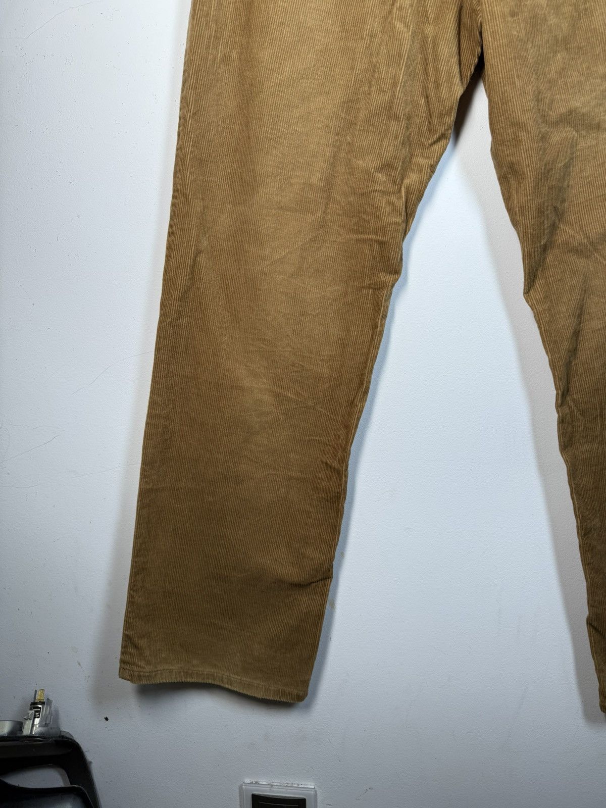 Yves Saint Laurent 30x30 Corduroy YSL Pants Velvet Vintage Jeans Denim Logo Y2k Size US 30 / EU 46 - 13 Thumbnail