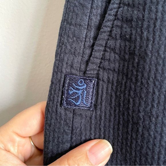 Vintage Navy Blue Balloon Leg Cotton Pants - Medium Size 30" / US 8 / IT 44 - 4 Thumbnail