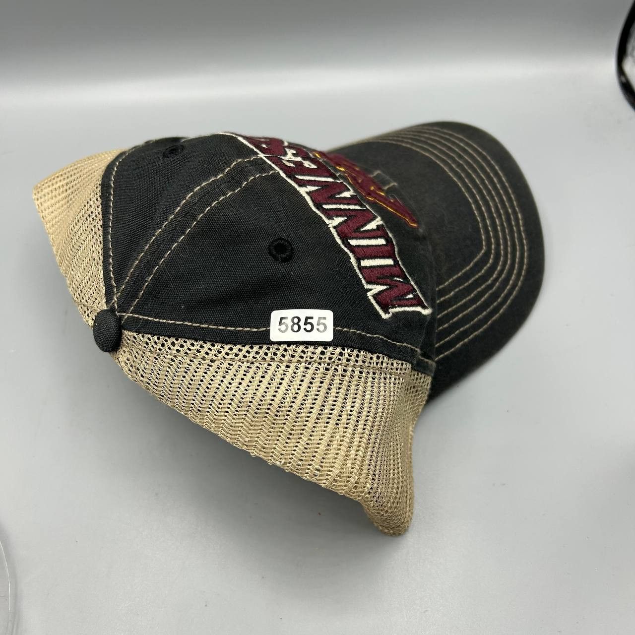 47 Brand Minnesota Golden Gophers Trucker Hat Men Black Snap Back Cap Size ONE SIZE - 9 Thumbnail