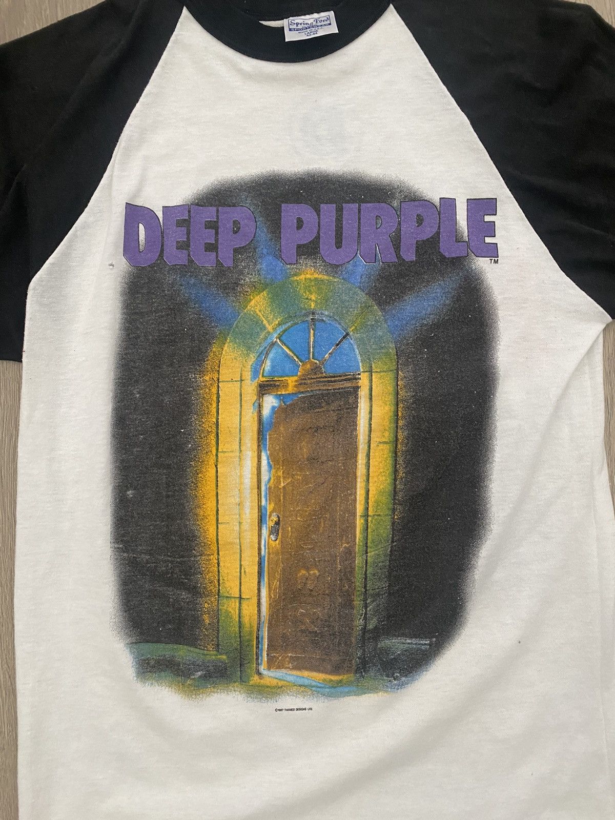 Vintage DEEP PURPLE 1987 TOUR TEE Size US S / EU 44-46 / 1 - 3 Thumbnail