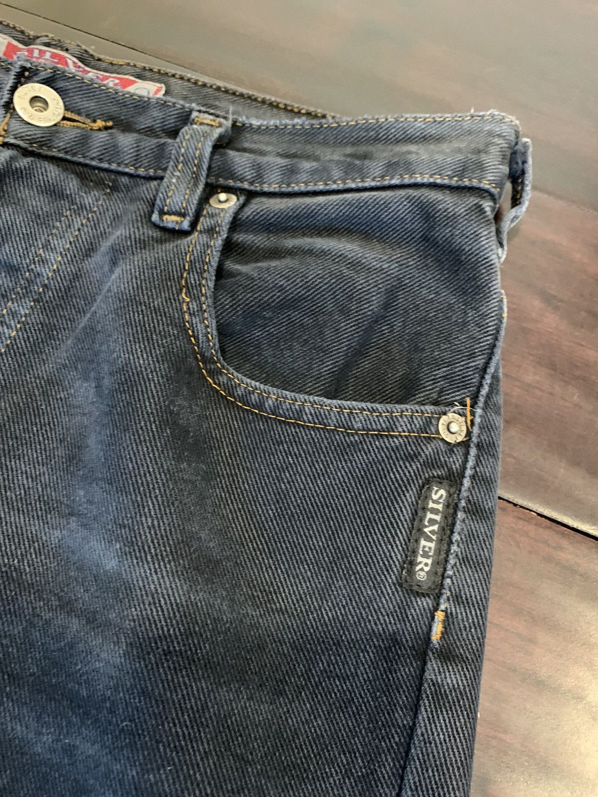 Silver Jeans Co. vintage bootcut black silver jeans Size US 28 / EU 44 - 5 Thumbnail