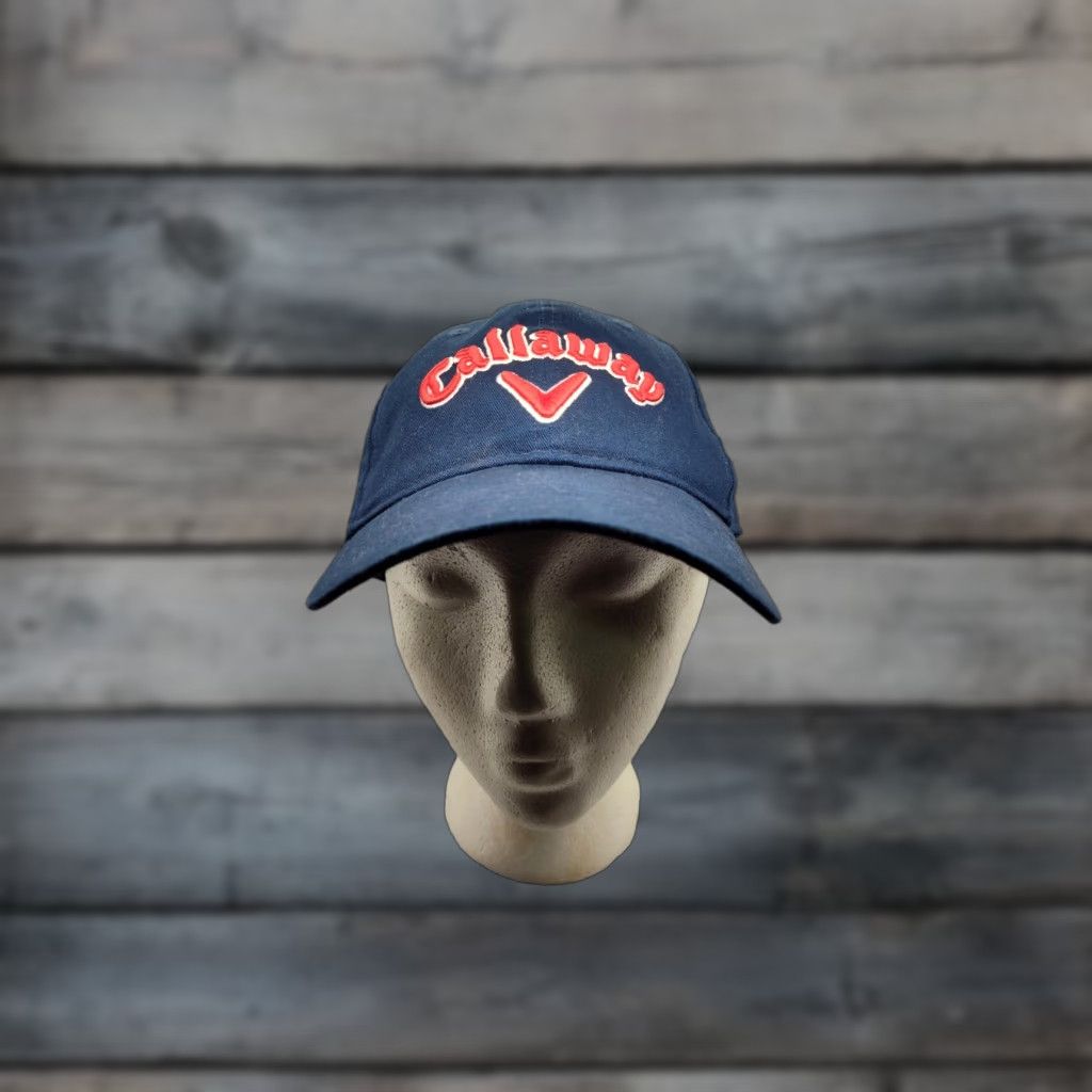 Callaway CALLAWAY Golf Hat Blue Adjustable Unisex Adults Embroidered Logo NWT Size ONE SIZE - 1 Thumbnail