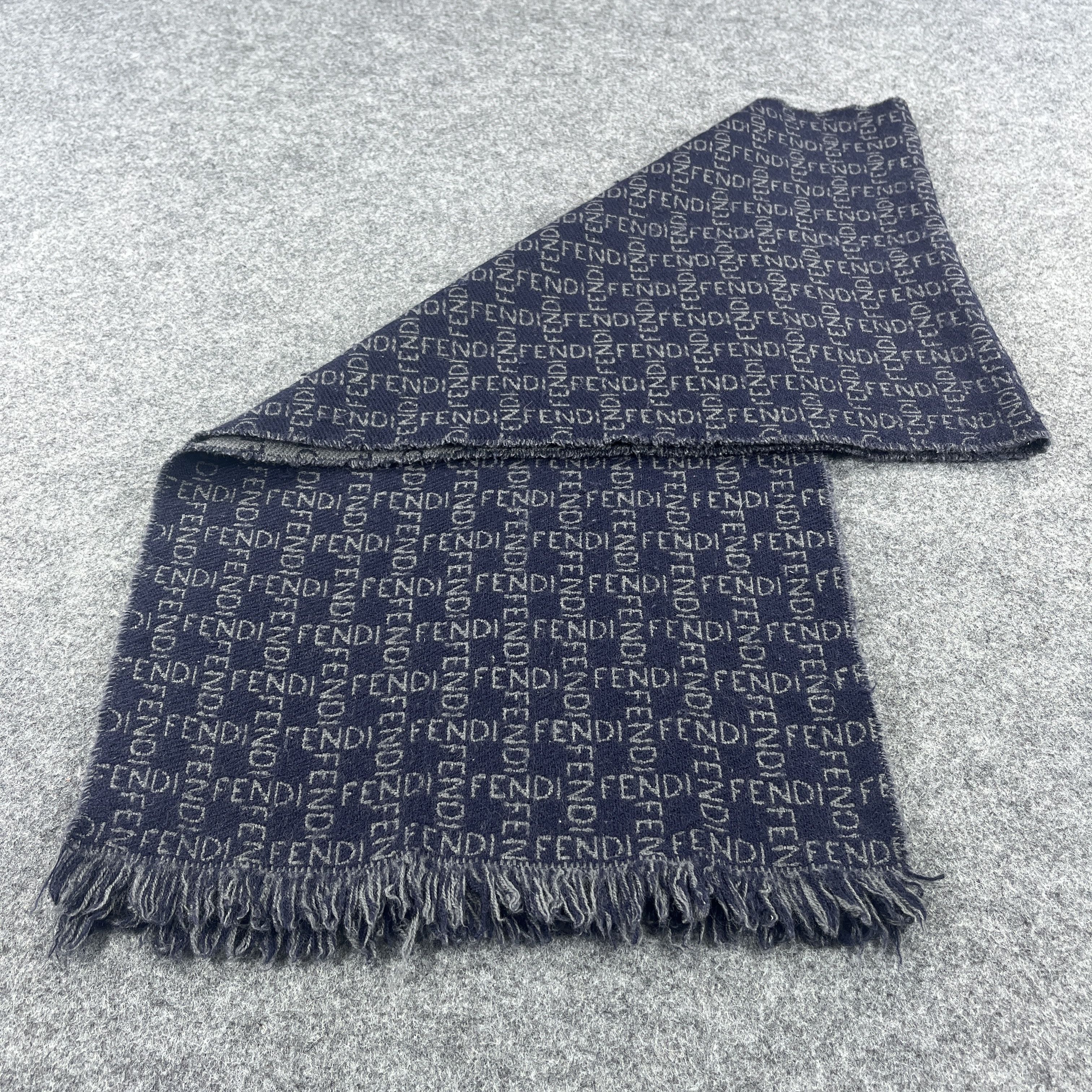 Other Missing Tab Fendi Scarf / Muffler/ Neckwear T1225 Size ONE SIZE - 3 Thumbnail