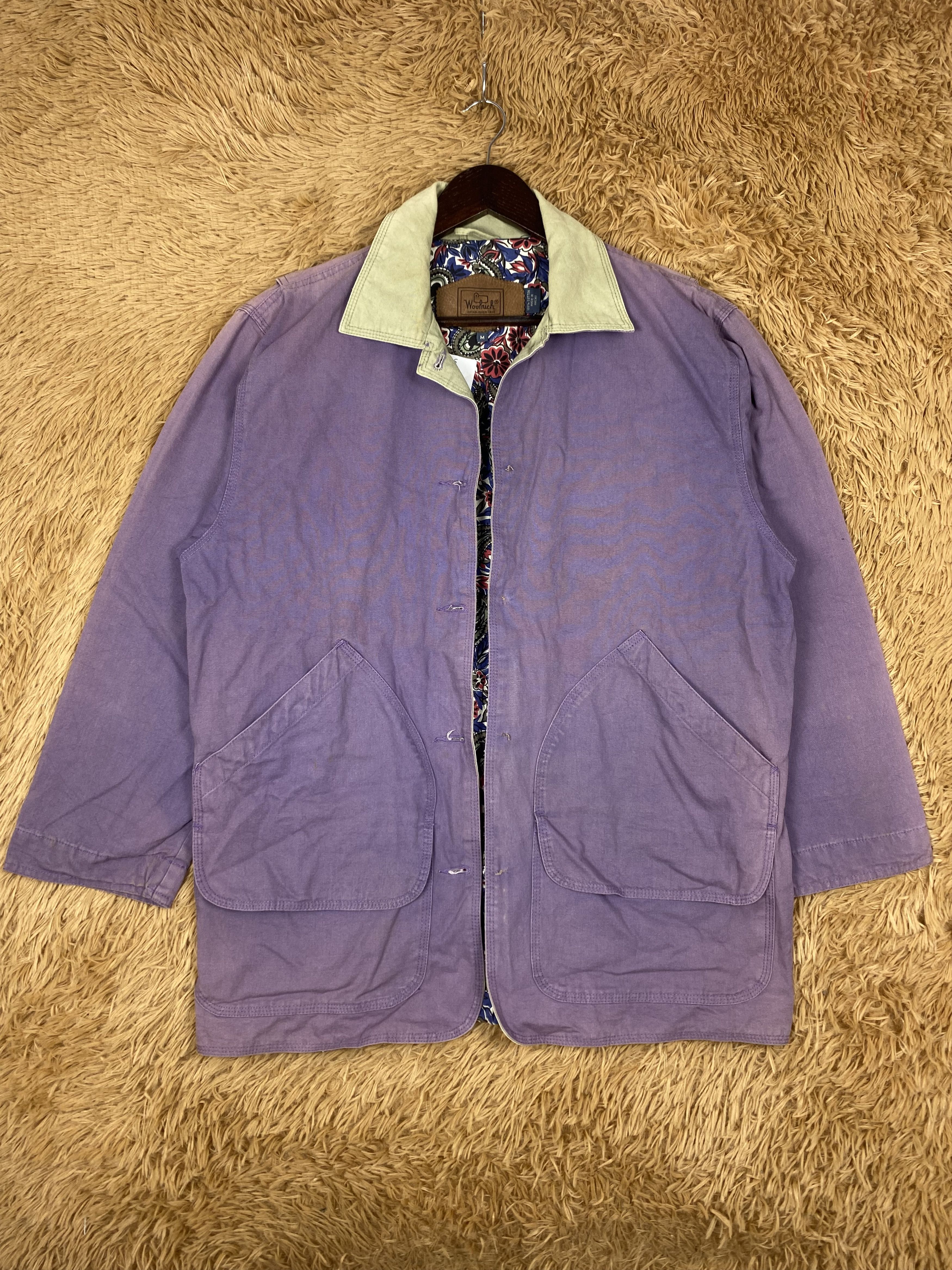 Woolrich Woolen Mills Vintage Woolrich Pattern Lining Jacket DJ0806 Size US M / EU 48-50 / 2 - 1 Thumbnail