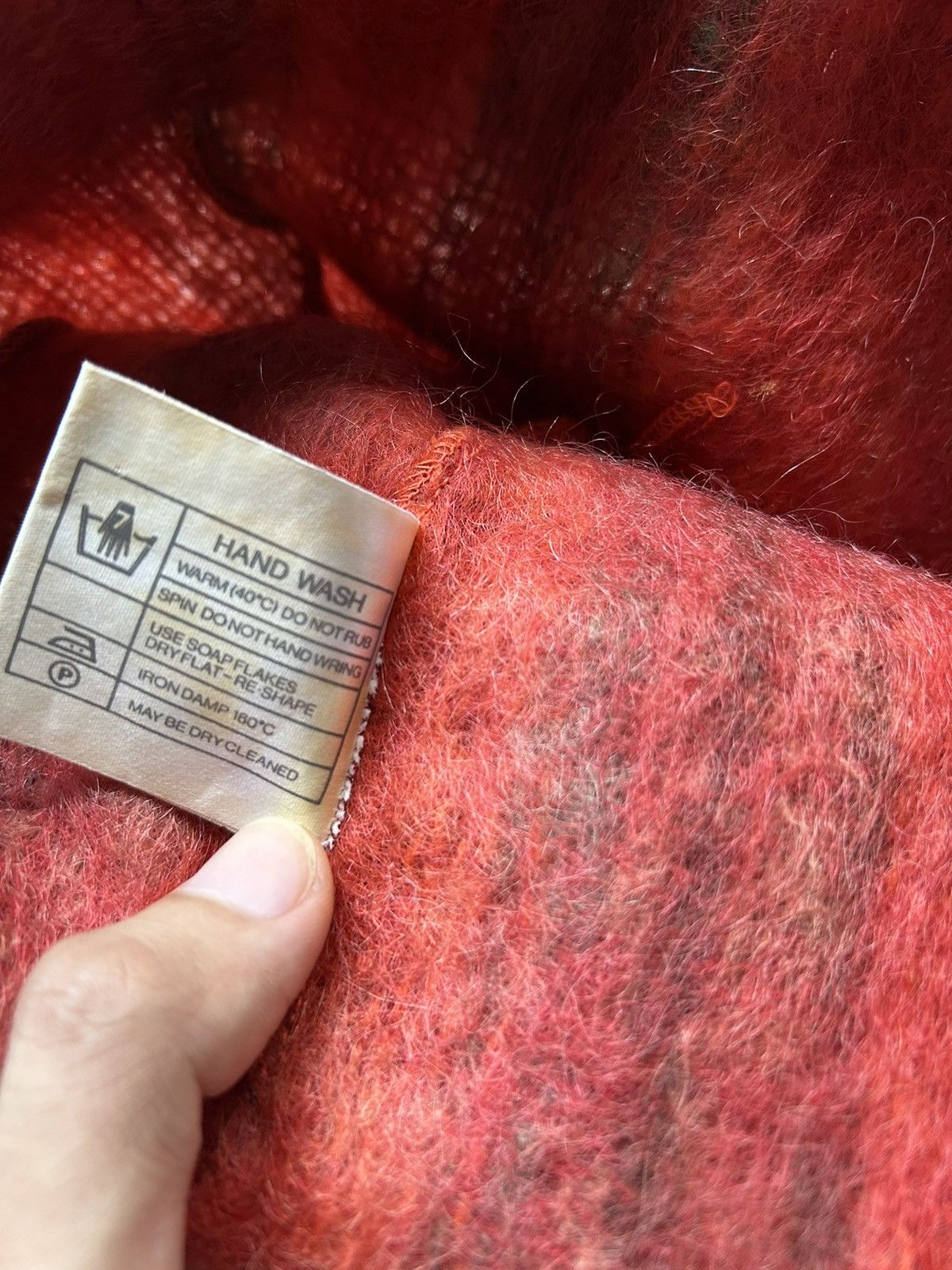14th Addiction × Japanese Brand Mohair Donegal Design Size ONE SIZE - 4 Thumbnail