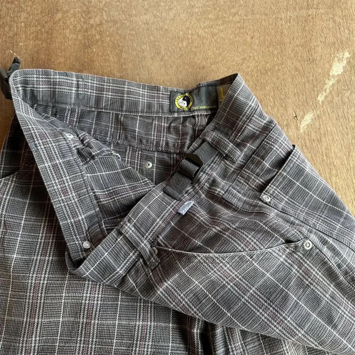 JNCO SICKS 🔥T&C SURF DESIGN CHECK TROUSERS BAGGY CARPENTER PANTS Size US 30 / EU 46 - 12 Thumbnail