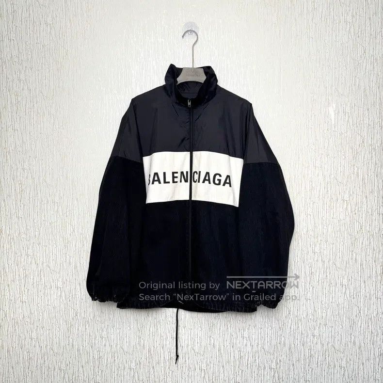 Balenciaga Balenciaga size 34 Black Patchwork Denim Zip Jacket Size L / US 10 / IT 46 - 1 Thumbnail