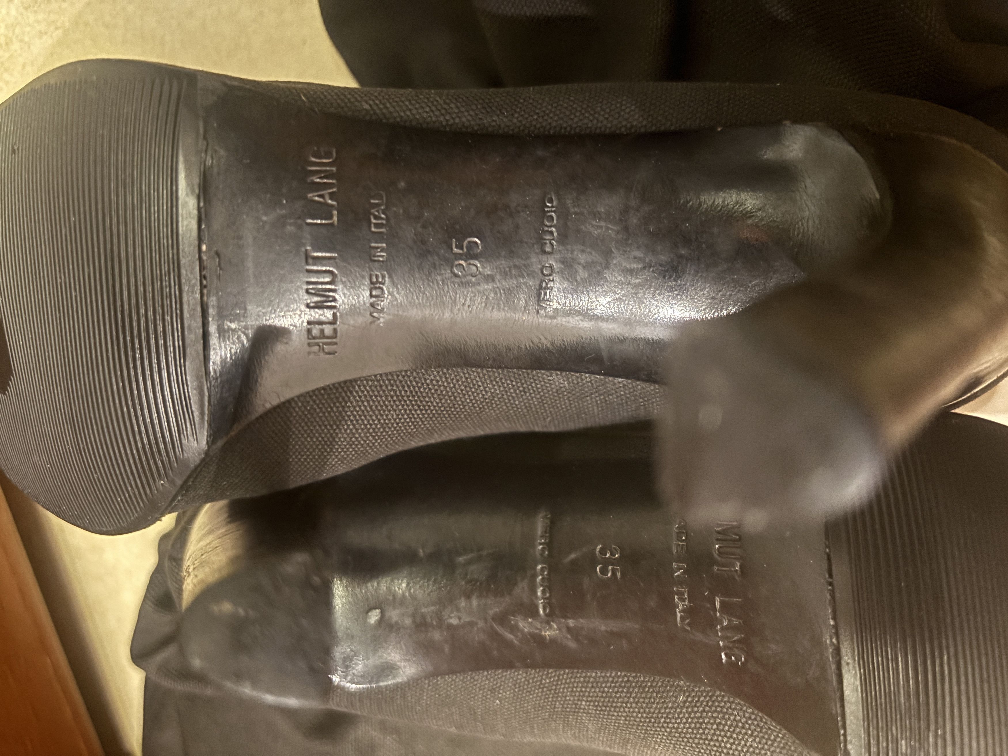 Helmut Lang vintage Helmut lang canvas boots 35 Size US 4 / IT 34 - 7 Thumbnail